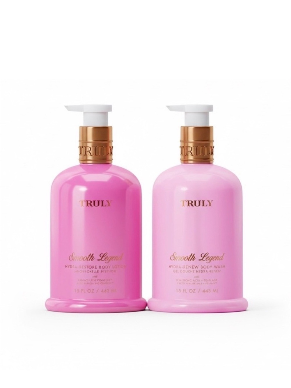 TRULY Smooth Legend Hydra-Renew Body Wash & Lotion Duo - SEALED!